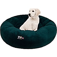 Bessie and Barnie Ultra Plush Deluxe Comfort Hunter Green Snuggle Pet Bed