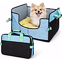 Pet Life Blue 'Travel-Nest' Folding Travel Cat and Dog Bed