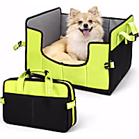 Pet Life Green 'Travel-Nest' Folding Travel Cat and Dog Bed