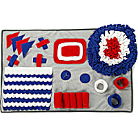 Pet Life Grey 'Sniffer Snack' Interactive Feeding Pet Snuffle Mat