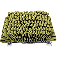 Pet Life Green 'Sniffer Grip' Interactive Anti-Skid Suction Pet Snuffle Mat