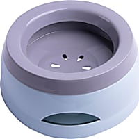 Pet Life Blue 'Hydrain' Anti-Spill Water and Food Pet Bowl