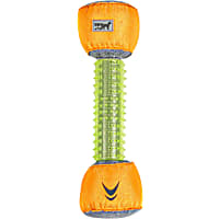 Pet Life Green/Orange 'Hoist-a-Fetch' Durable Nylon and Rubber Floating Dental Fetch Dog Toy