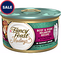 Purina Fancy Feast Medleys Beef & Pork Milanese with Carrots & Potatoes in Savory Juices Wet Cat Food