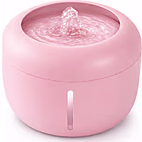 Pet Life Pink Moda-Pure Ultra-Quiet Filtered Water Fountain For Dogs and Cats