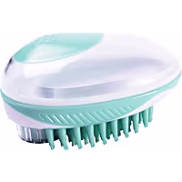 Pet Life 'Swasher' Green Shampoo Dispensing Massage and Bathing Brush