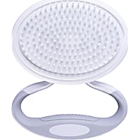 Pet Life 'Gyrater' Swivel Travel Soft Grooming Pet Pin Brush