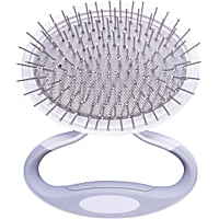 Pet Life 'Gyrater' Travel Swivel Pet Grooming Pin Brush