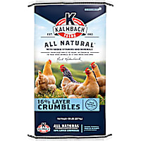 Kalmbach Feeds All Natural 16% Layer Crumbles for Chickens