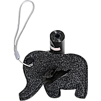 Pet Life Fleece Elephant Shaped Travel Waste Dispenser Bag For Dogs