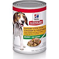 Hill's Science Diet Puppy Savory Stew with Chicken & Vegetables Wet Dog Food