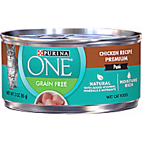 Purina ONE Smart Blend Grain Free Classic Chicken Premium Pate Wet Cat Food