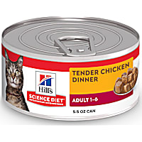 Hill's Science Diet Adult Tender Chicken Dinner Canned Cat Food