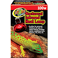 Zoo Med Nocturnal Infrared Heat Lamp, 100 Watts
