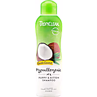 TropiClean Gentle Coconut Hypoallergenic Puppy & Kitten Shampoo