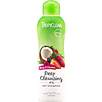 TropiClean Berry & Coconut Deep Cleansing Shampoo for Pets