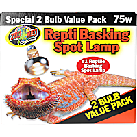 Zoo Med Repti Basking Spot Lamp Value Pack, 75 Watts