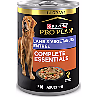 Purina Pro Plan COMPLETE ESSENTIALS High Protein Lamb & Vegetables Slices in Gravy Entree Wet Dog Food