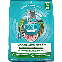 Purina ONE +Plus Natural Indoor Advantage Low Fat, Weight Control Dry Cat Food