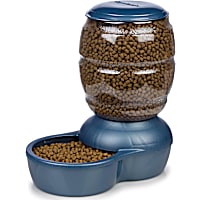 Petmate Replendish Gravity Feeder Blue Dog Bowl
