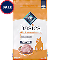 Blue Buffalo Blue Basics Skin & Stomach Care Natural Adult Healthy Weight Turkey & Potato Dry Dog Food