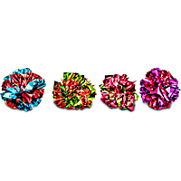 Leaps & Bounds Mylar Balls Cat Toys