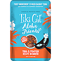 Tiki Cat Aloha Friends Tuna & Pumpkin Wet Cat Food Pouch
