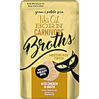 Tiki Cat Savory Broth with Meaty Bits Chicken Flavored Cat Treats