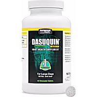 NUTRAMAX DASUQUIN MSM Chewable Tablets For Large Dogs 60 lbs. +