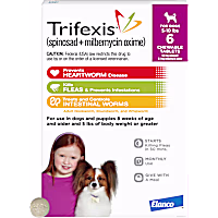 Trifexis Chewable Tablets for Dogs 5 to 10 lbs