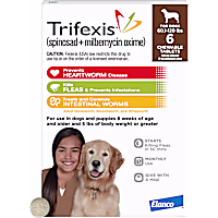 Trifexis Chewable Tablets for Dogs 60.1 to 120 lbs