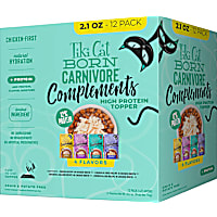 Tiki Cat Born Carnivore Complements Wet Cat Food Topper Variety Pack