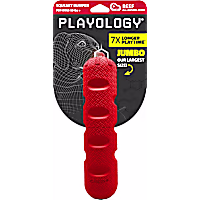 Playology Beef Scented Squeaky Bumper Jumbo Dog Toy