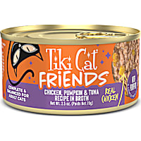 Tiki Cat Friends Chicken, Pumpkin & Tuna Cat Food