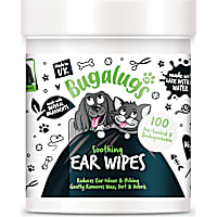 Bugalugs Pet Care Soothing Ear Dog Wipes