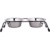 EveryYay Better Together Stainless Steel Cat Double Diner