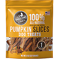 Wholesome Pride Pumpkin Strips Dog Treats