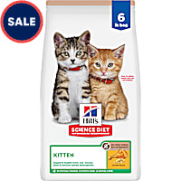 Hill's Science Diet No Corn, Wheat or Soy Chicken Dry Kitten Food