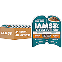 Iams Perfect Portions Grain Free Chicken Recipe Cuts in Gravy Adult Indoor Wet Cat Food