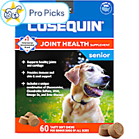 NUTRAMAX COSEQUIN Senior Max Strength Joint Health Soft Chews for Dogs