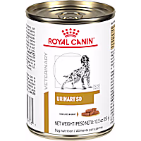 Royal Canin Veterinary Diet Canine Urinary SO Adult Thin Slices in Gravy Dog Food