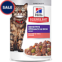 Hill's Science Diet Adult Sensitive Stomach & Sensitive Skin Salmon & Tuna Cat Food