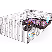 EveryYay Guinea Pig Habitat With Play Yard