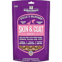 Stella & Chewy's Skin & Coat Boost Cage-Free Duck & Wild-Caught Salmon Dinner Mixer Dry Cat Food
