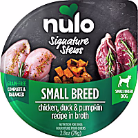 Nulo Signature Stews Chicken, Duck & Pumpkin in Broth Small Breed Wet Dog Food