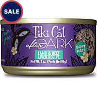 Tiki Cat After Dark Lamb & Beef Liver Pate Wet Cat Food