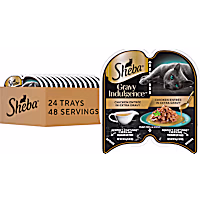 Sheba Gravy Indulgence Cat Food Chicken Entree in Extra Gravy