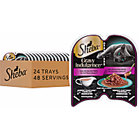 Sheba Gravy Indulgence Cat Food Salmon Entree in Extra Gravy