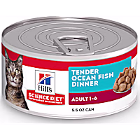 Hill's Science Diet Adult Tender Ocean Fish Dinner Canned Wet Cat Food