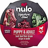 Nulo Signature Stew Beef, Beef Liver, & Kale in Broth for Dog & Puppy